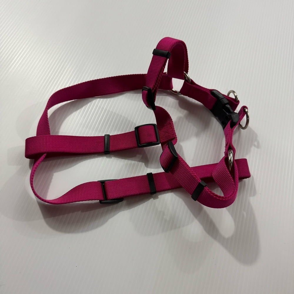 18. Medium size Pink Dog Harness